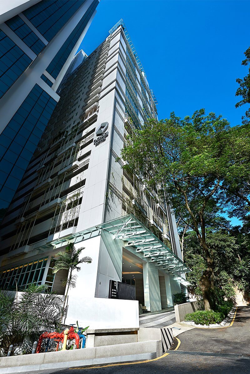 Oasia Suites Kuala Lumpur - Building façade, day view